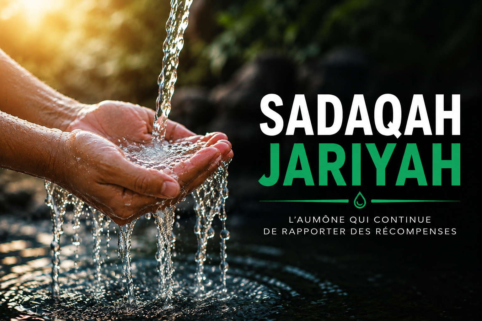 Comprendre la Sadaqah Jariyah